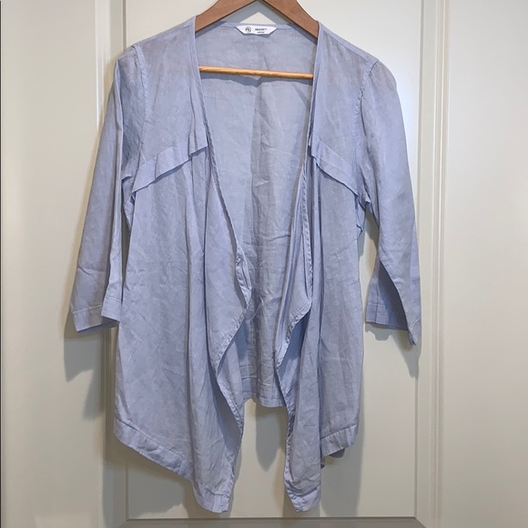 Linen & cotton light blazer/cardigan - Picture 1 of 4